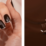 brown nail polish