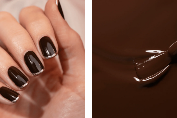 brown nail polish